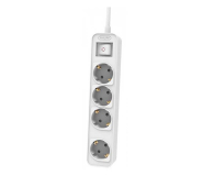 PHILIPS Listwa zasilająca - 4 gniazda 1.5m Phil-CHP2144W/60 - 1196398 - zdjęcie 1